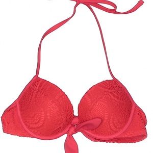 Red Crochet Aerie Bikini (FULL BIKINI)